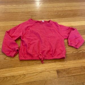 Zella, girls sweatshirt, red, size XS (5/6)